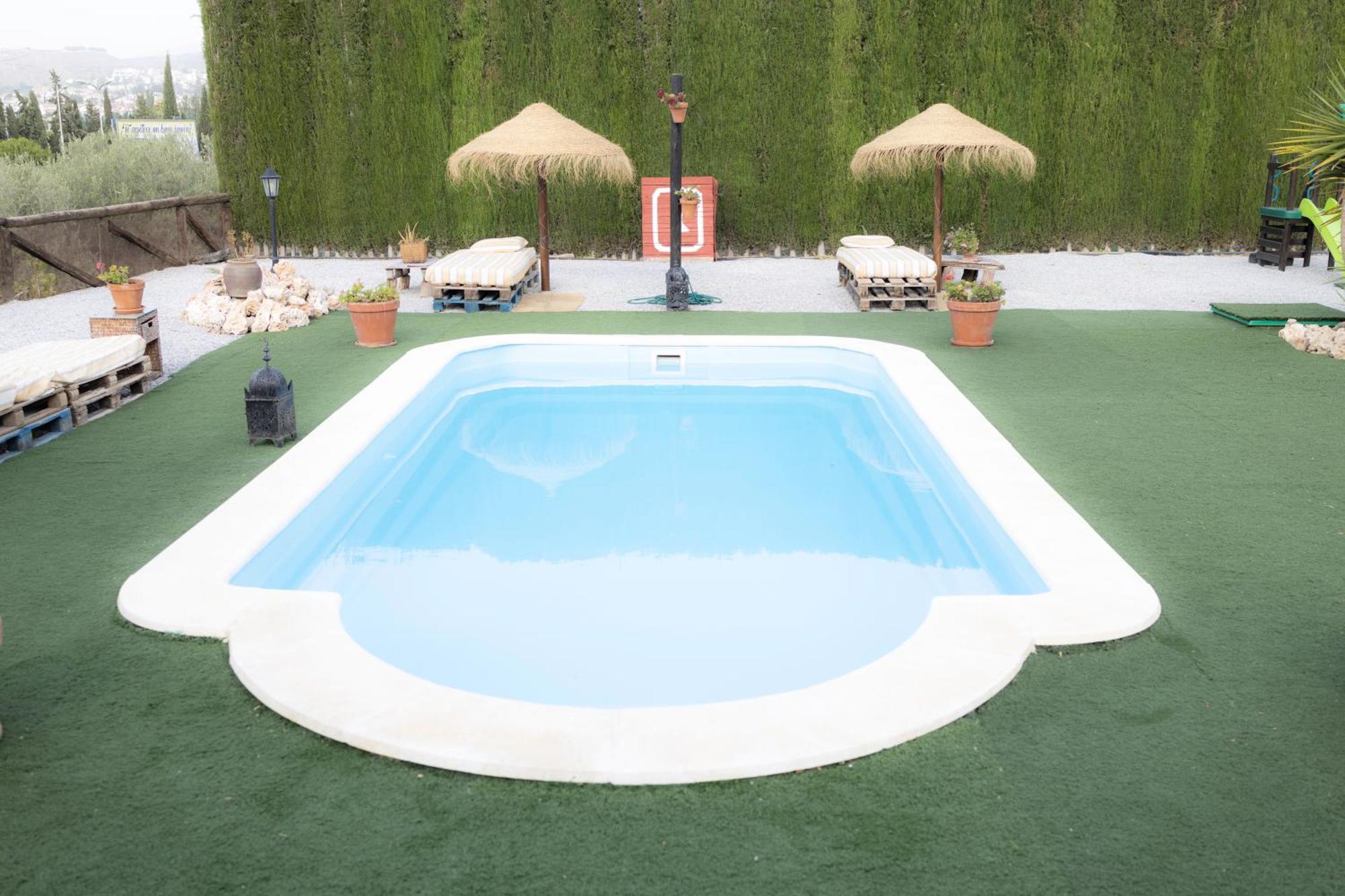 La Cuadra, Finca A Los Pies De Sierra Nevada, A 10 Minutos Del Centro, Piscina, Jardin, Barbacoa La Zubia  Buitenkant foto