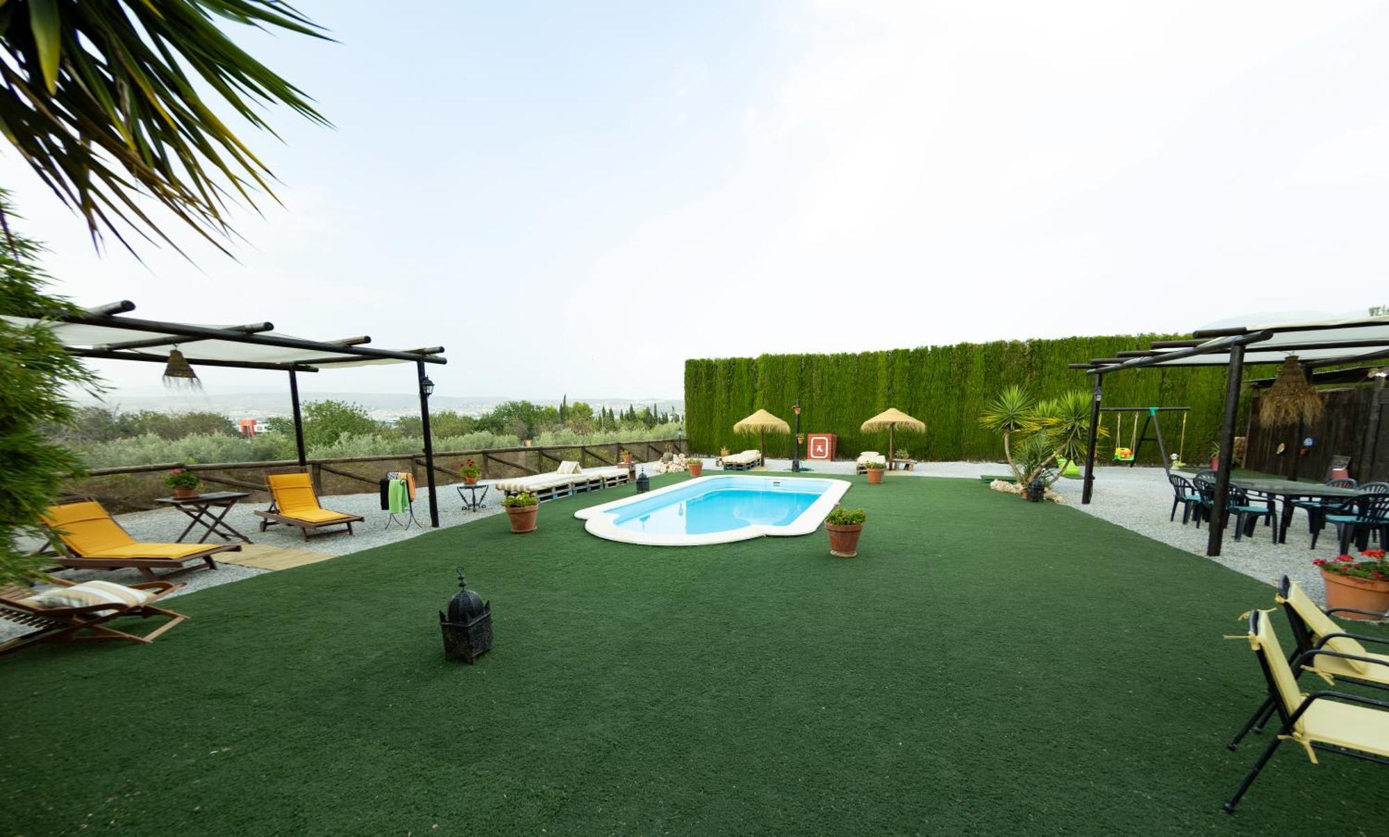La Cuadra, Finca A Los Pies De Sierra Nevada, A 10 Minutos Del Centro, Piscina, Jardin, Barbacoa La Zubia  Buitenkant foto